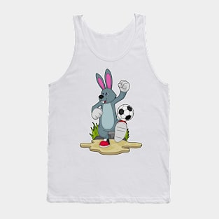 Rabbit as Soccer player with Soccer Tank Top